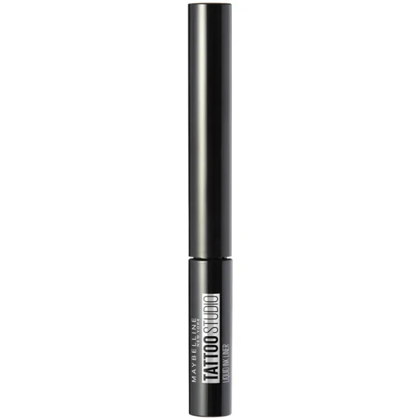 Maybelline Tattoo Liner Eyeliner Semipermanente Con Pincel Tono 710 Inked Black. Negro
