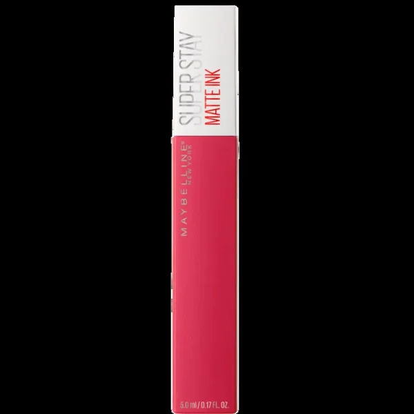 Maybelline Pintalabios Mate Larga Duración Superstay Matte Ink Tono 155 Savant Color Rosa