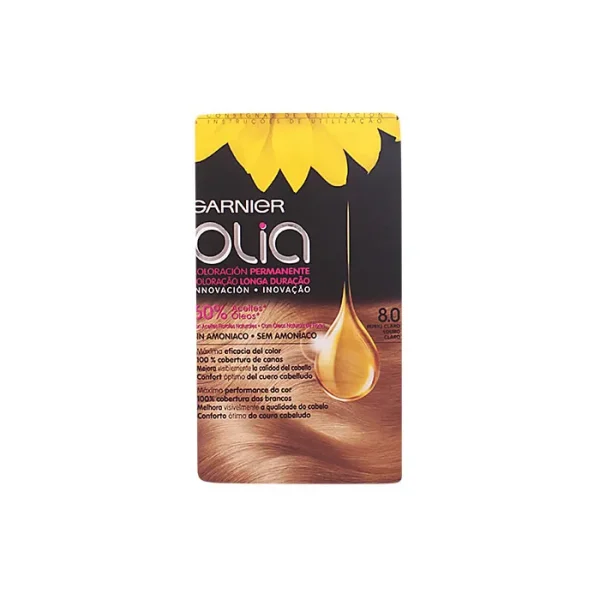 Garnier Olia Permanent Coloring 8.0 Rubio Claro