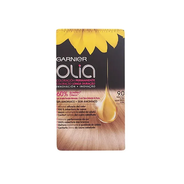 Garnier Olia Permanent Coloring 9.0 Rubio Muy claro