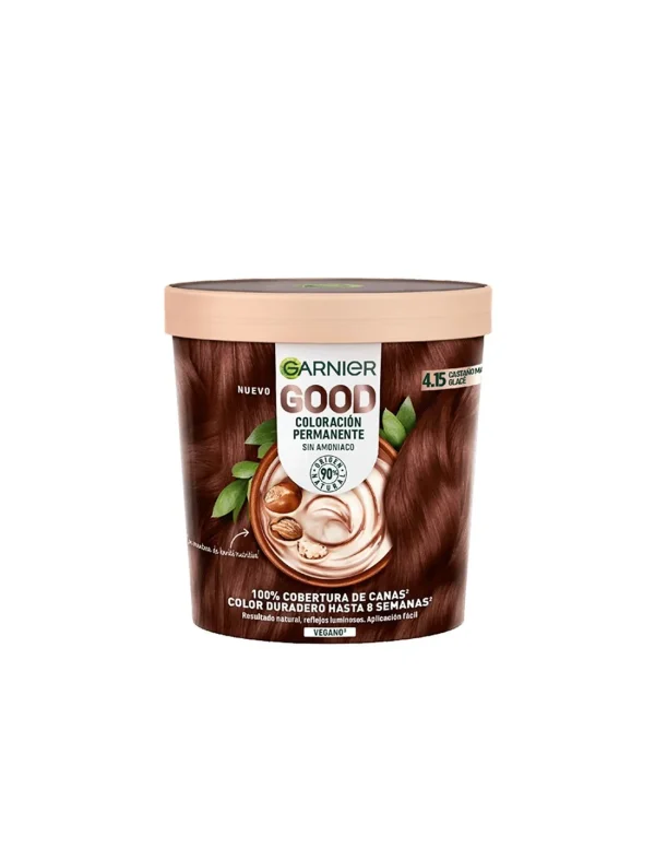 Garnier Good Coloración Permanente 4.15 Castaño Glacé 1 U