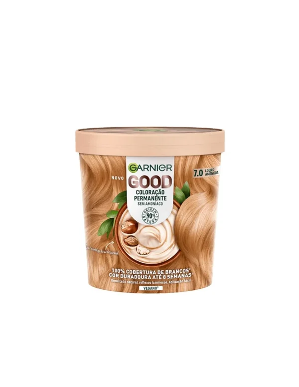 Garnier Good Coloración Permanente 7.0 Rubio Almendra 1 U