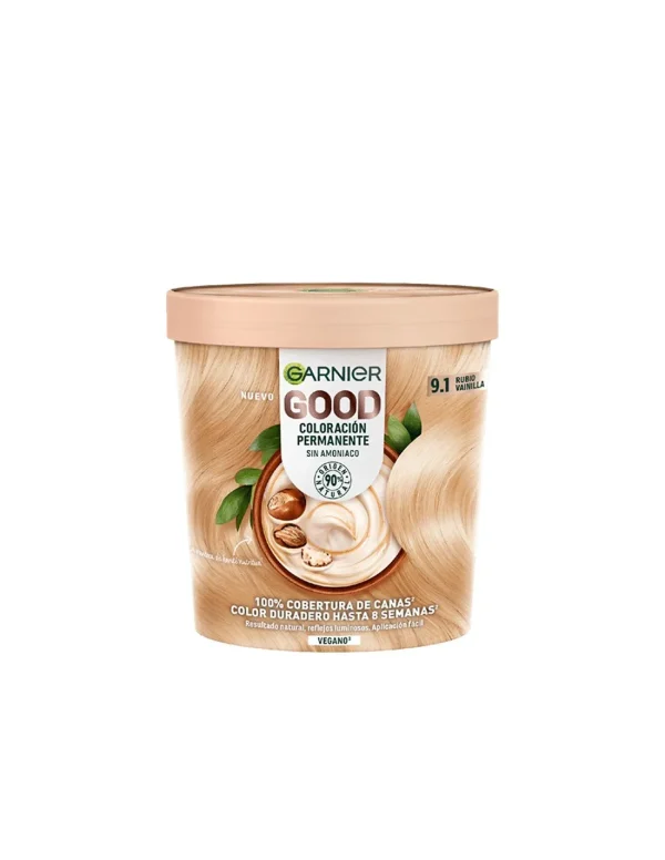 Garnier Good Coloración Permanente 9.1 Rubio Vainilla 1 U