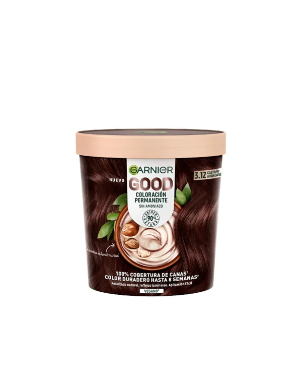 Garnier Good Coloración Permanente 3.12 Castaño Arándano 1 U