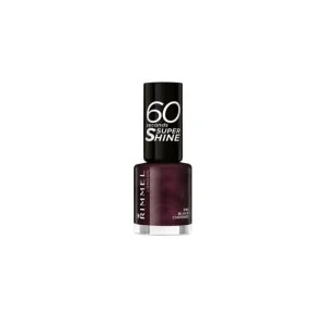 Rimmel Esmalte De Uñas 60 Seconds Super Shine 345 Black Cherries