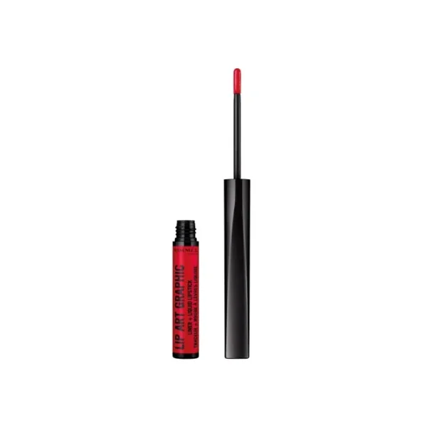 Rimmel London Lip Art Graphic LinerandLiquid Lipstick 610 Hot Spot