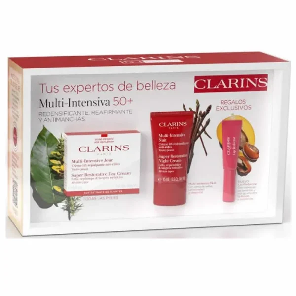 Clarins Multi-Intensiva Día Todo Tipo De Pieles 50ml Set 3 Piezas