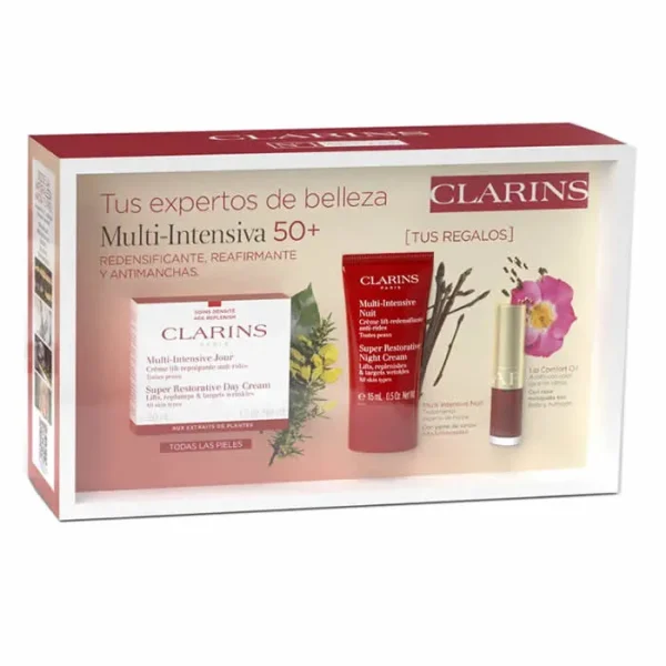 Clarins Multi-Intensiva Día Spf15 Todo Tipo De Pieles 50ml Set 3 Piezas