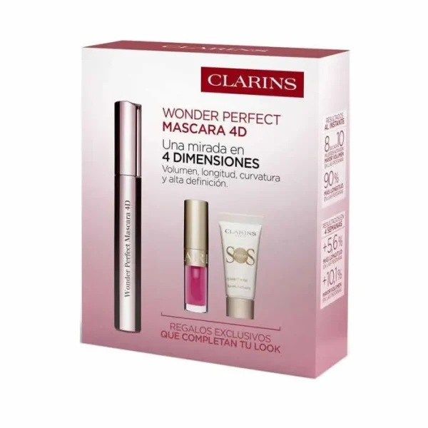 Clarins Wonder Perfect Mascara 4D Set 3 Piezas