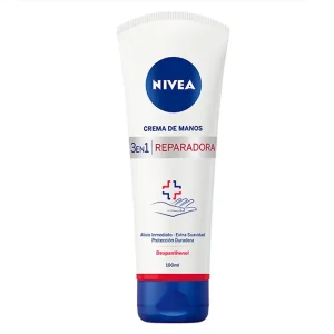 Nivea 3 En 1 Crema De Manos Reparadora 100ml