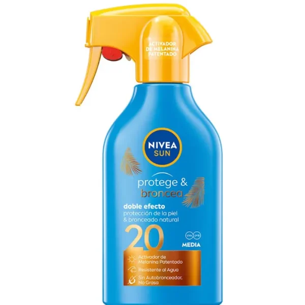 Nivea Protege and Broncea Spray Solar Spf20 270ml