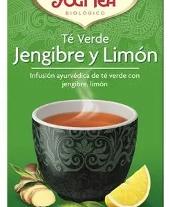 Yogi Tea Te Verde Jengibre y Limon 17 X 1.8g