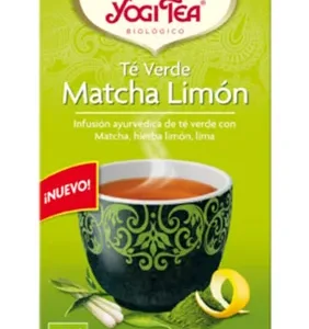 Yogi Tea Te Verde Matcha Limon 17 Filtros X 1.8g