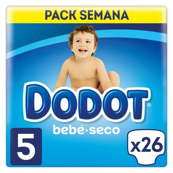 Dodot Bebé-Seco Pañales Talla 5. 26 Pañales