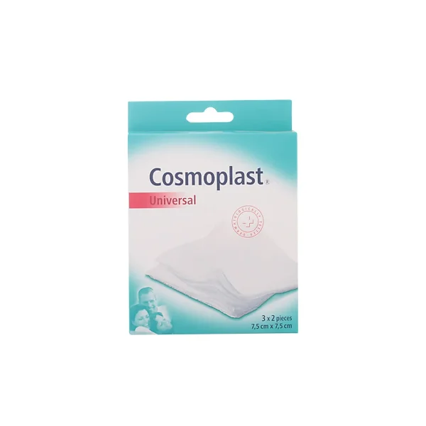 Cosmoplast Gasas Esterilizadas 7.5x7.5cm 3x2 Unidades