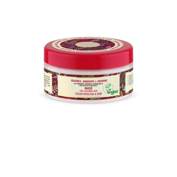 Natura Siberica Arandano Kamchatka Mascarilla Capsilar Cabello Teñido 400ml