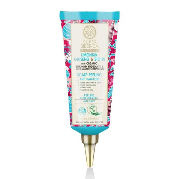 Natura Siberica Schizandra Ginseng y Biotina Exfoliante Capsilar 400ml