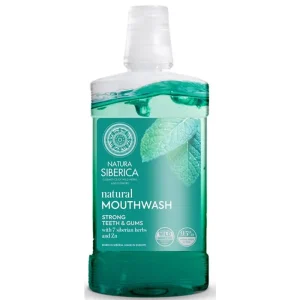 Natura Siberica Enjuague Bucal Natural 7 Hierbas Siberianas y Zinc 520ml