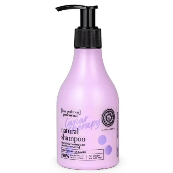 Natura Siberica Champu Natural Terapia De Caviar Reparacion y Proteccion 245ml