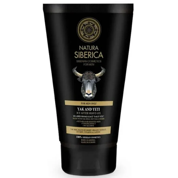 Natura Siberica Yak y Yeti Gel Glacial Para Despues Del Afeitado 150ml