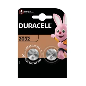 Duracell Pila Botón De Litio 3V 2032 DL/CR2032 2 Unidades