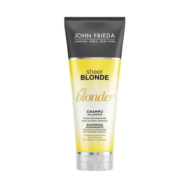 John Frieda Sheer Blonde Go Blonder Champú Aclarante Cabellos Rubios 250ml
