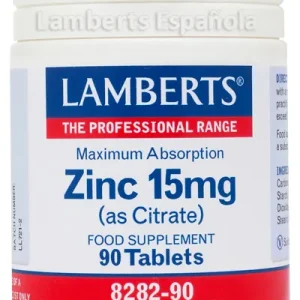 Lamberts Zinc 15 Mg 90 Tabs