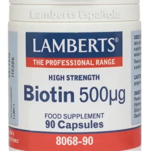 Lamberts Biotina 500-Ug 90 Caps