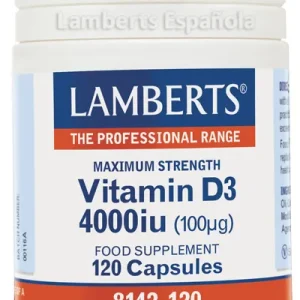 Lamberts Vitamina D 4000 Ui 100µg 120 Tabs