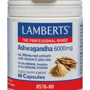 Lamberts Ashwagandha 6000 Mg 60 Caps