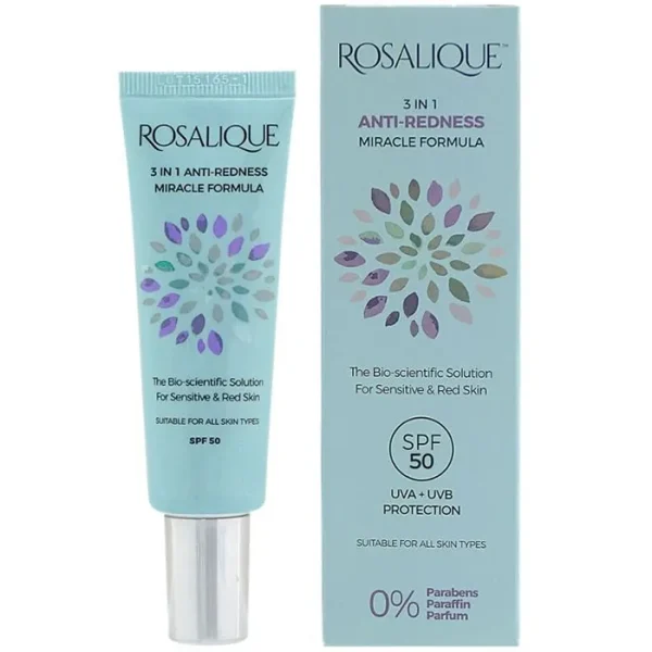 Rosalique 3 En 1 Anti-Redness Miracle Formula Spf50 30ml