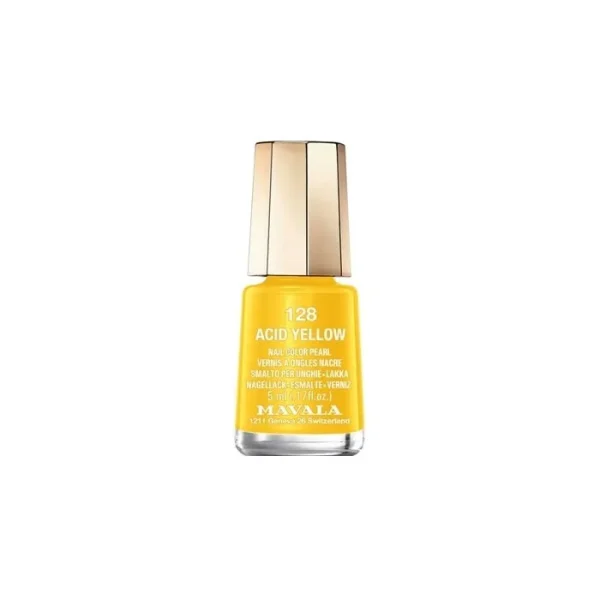 Mavala Esmalte De Uñas 128 Acid Yellow 5ml