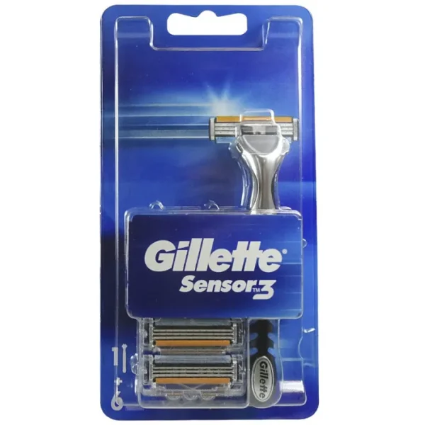 Gillete Sensor 3 Maquinilla y 6 Recambios
