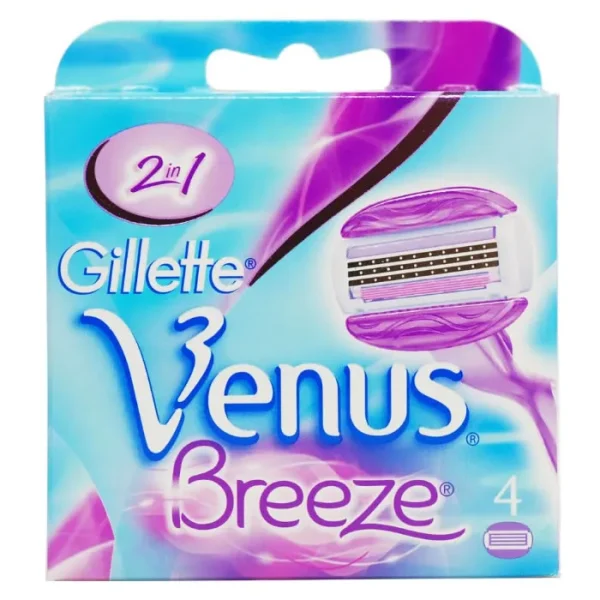 Gillette Venus Breeze Recambio 4 Unidades