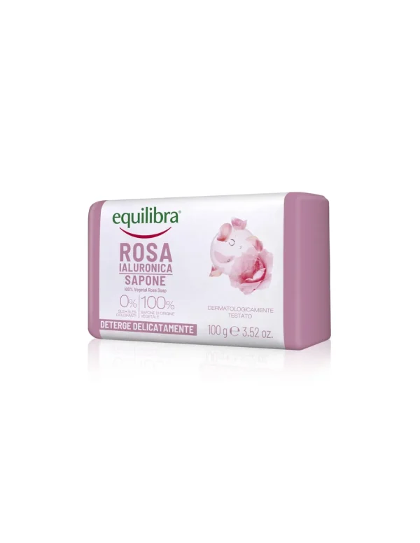 Equilibra Rose Hialuron 100 Veget Soap