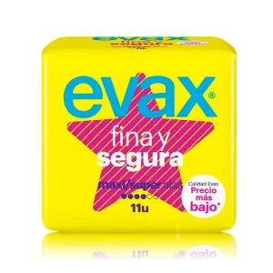 Evax Compresas Fina Y Segura Super 11U