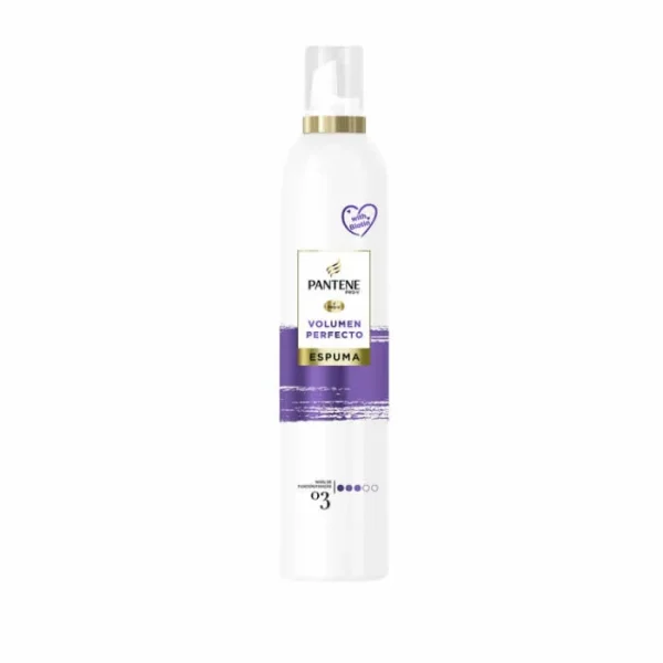 Pantene espuma Volumen Perfecto fijación 03 con aceite de jojoba spray 300 ml