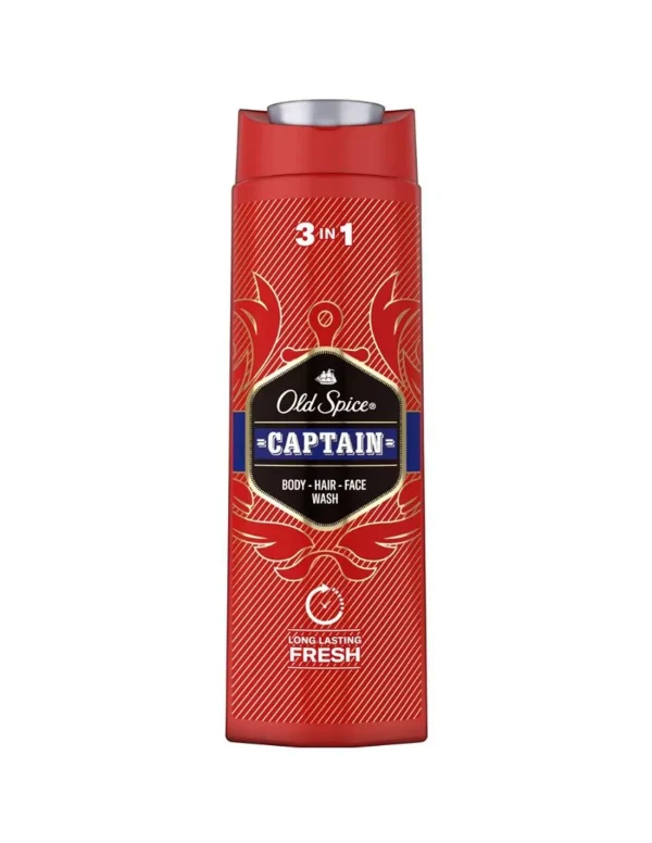 Old Spice Capstain Shower Gel 3in1 400