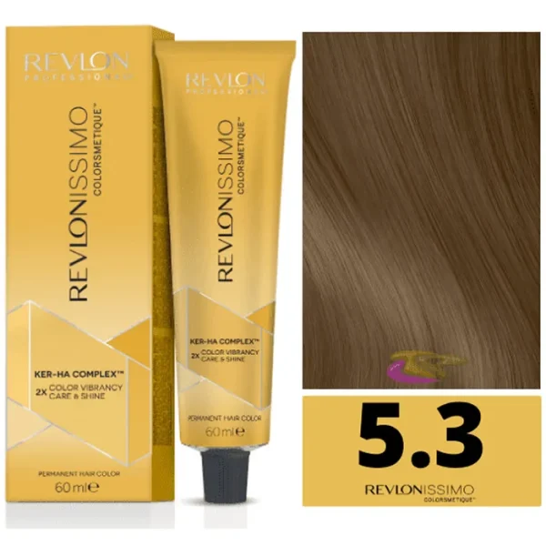 Revlon Revlonissimo Colorsmetique 5.3 Castaño Claro Dorado 60ml