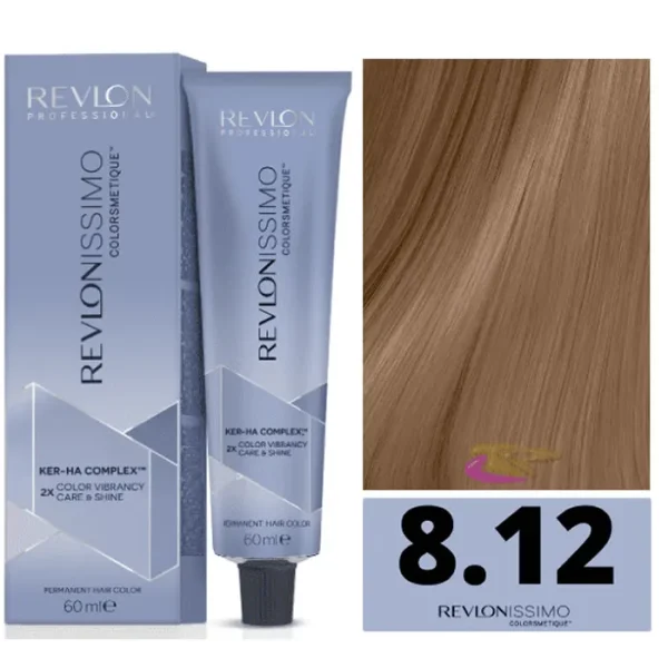 Revlonissimo Colorsmetique High Coverage 8.12-Frosty Blonde 60ml