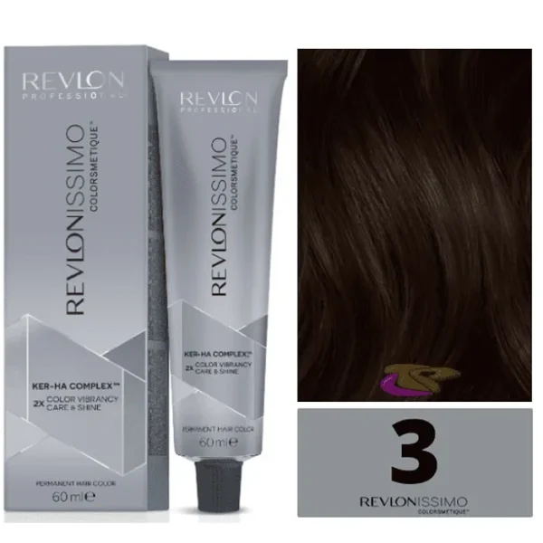 Revlon Revlonissimo Colorsmetique 3 Castaño Osuro 60ml