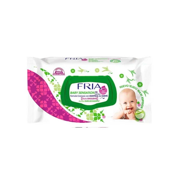 Fria Baby Sensation Toallitas Emolientes 72ud