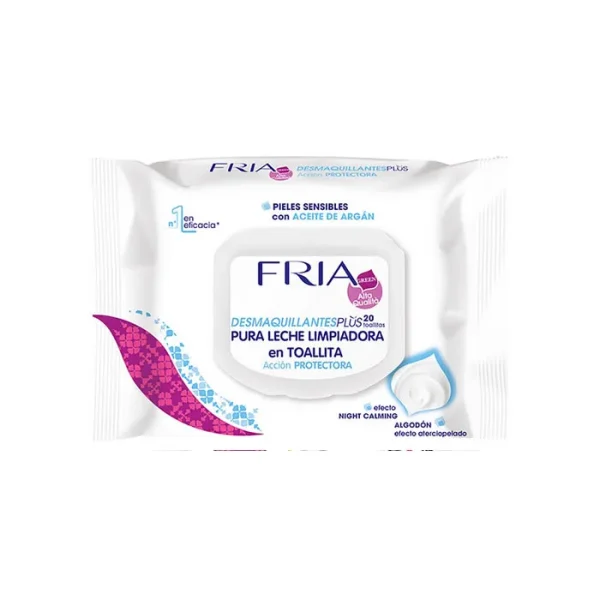 Fria Desmaquillantes Plus Leche Limpiadora Calmante En Toallitas 20ud