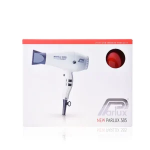 Parlux Hair Dryer 385 Powerlight Ionic and Ceramic Red