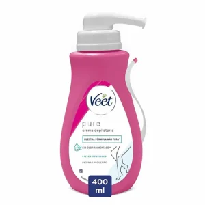 Veet Pure Ducha Crema Depilatoria Piel Sensible 400ml