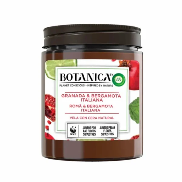 Air-Wick Botanica Vela Granada and Bergamota Italiana 205g