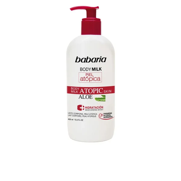 Babaria Aloe Vera Piel Atopica Body Milk 0% 400ml