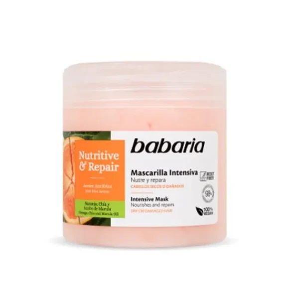 Babaria Nutritive and Repair Mascarilla Intensiva Cabello Seco 400ml