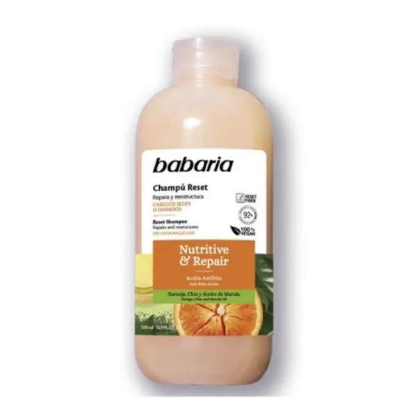 Babaria Nutritive and Repair Champú Reset  500ml