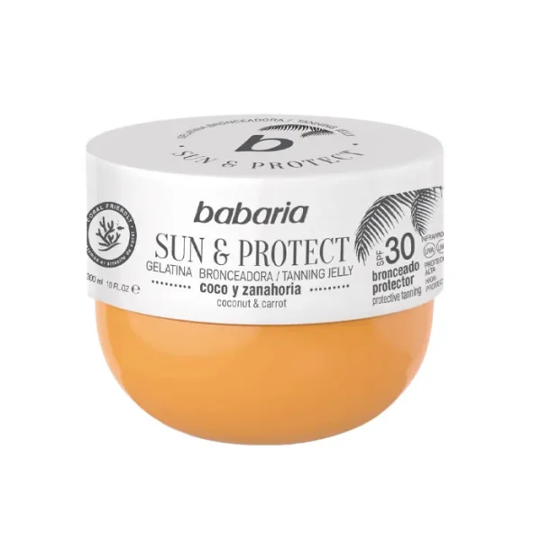 Babaria Gelatina Bronceadora Sun and Protect Coco y Zanahoria Spf30 300ml
